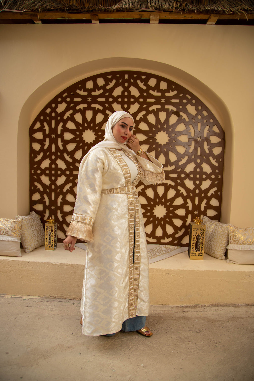 Pearl Veil Qaftan