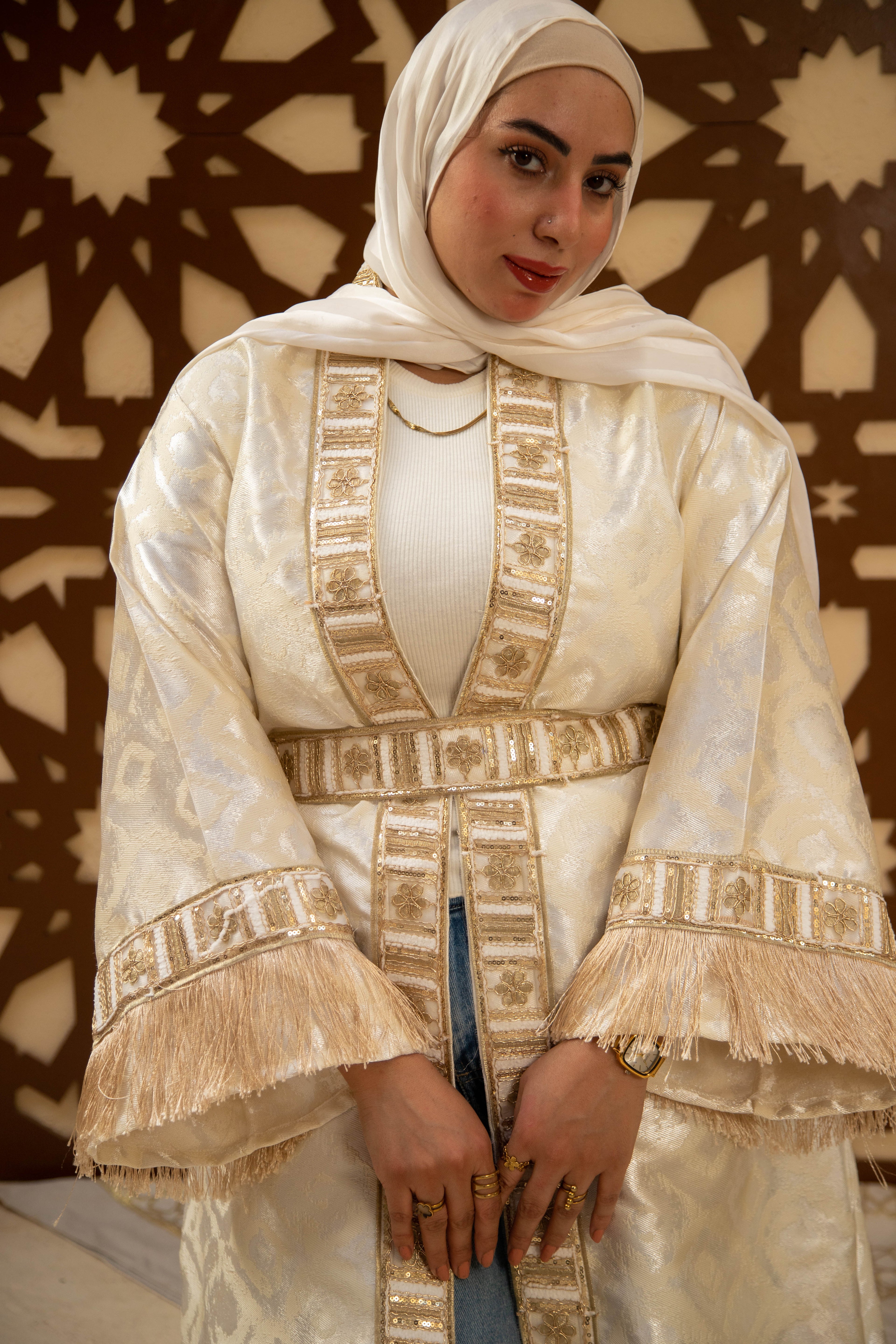 Pearl Veil Qaftan