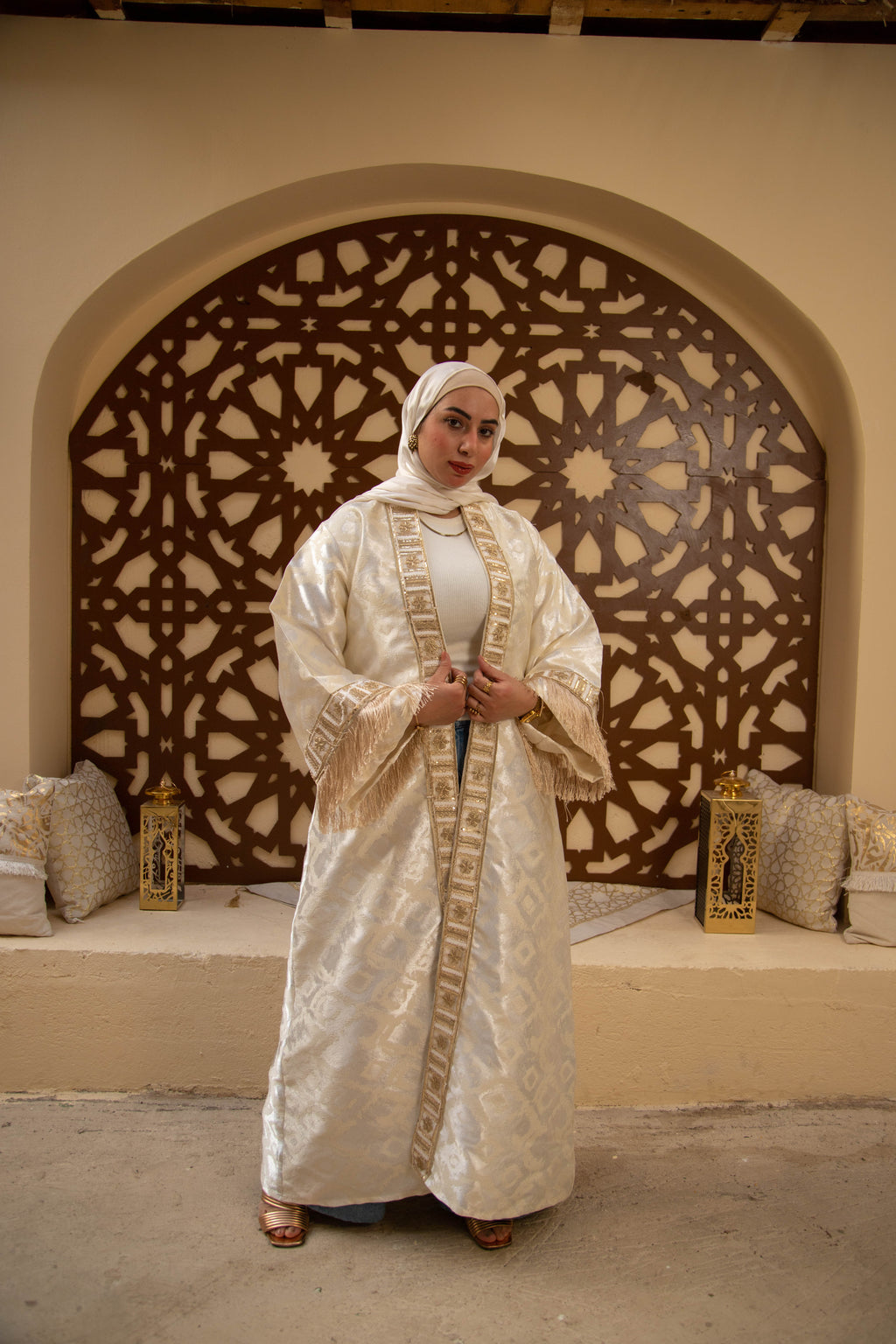 Pearl Veil Qaftan