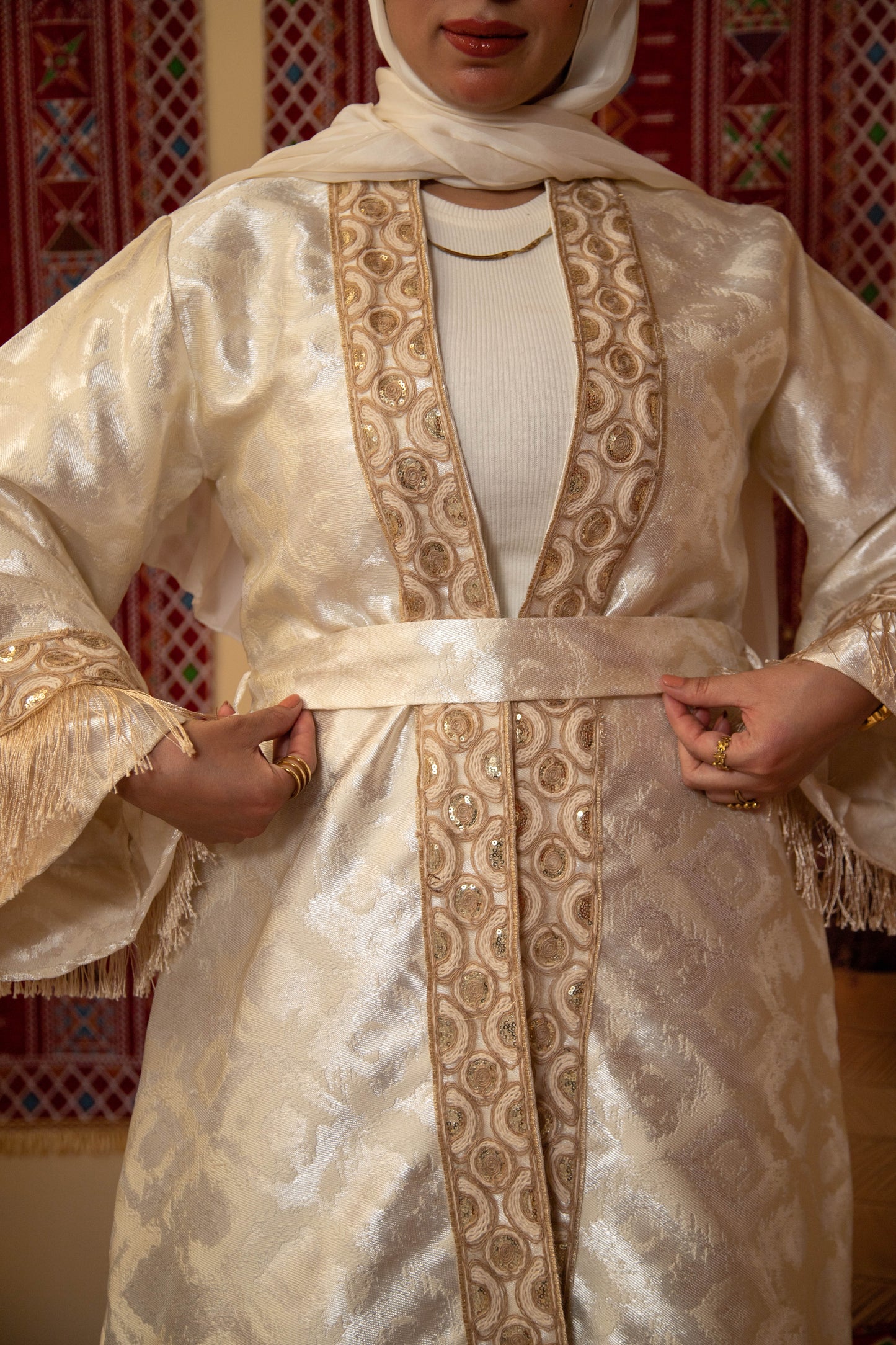 Pearl Veil Qaftan